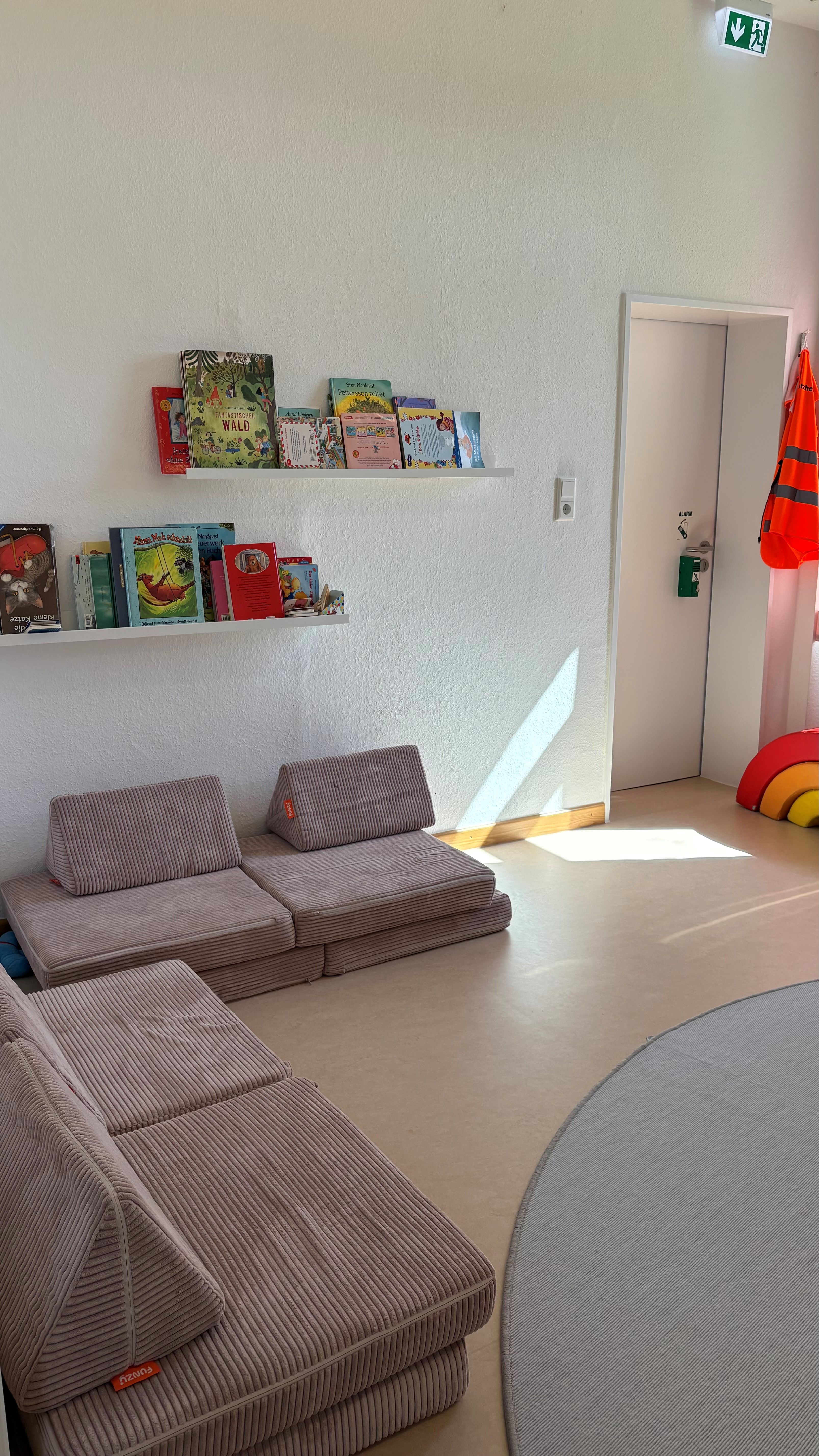 Hier ist Platz zum Kuscheln, Träumen und Verweilen.